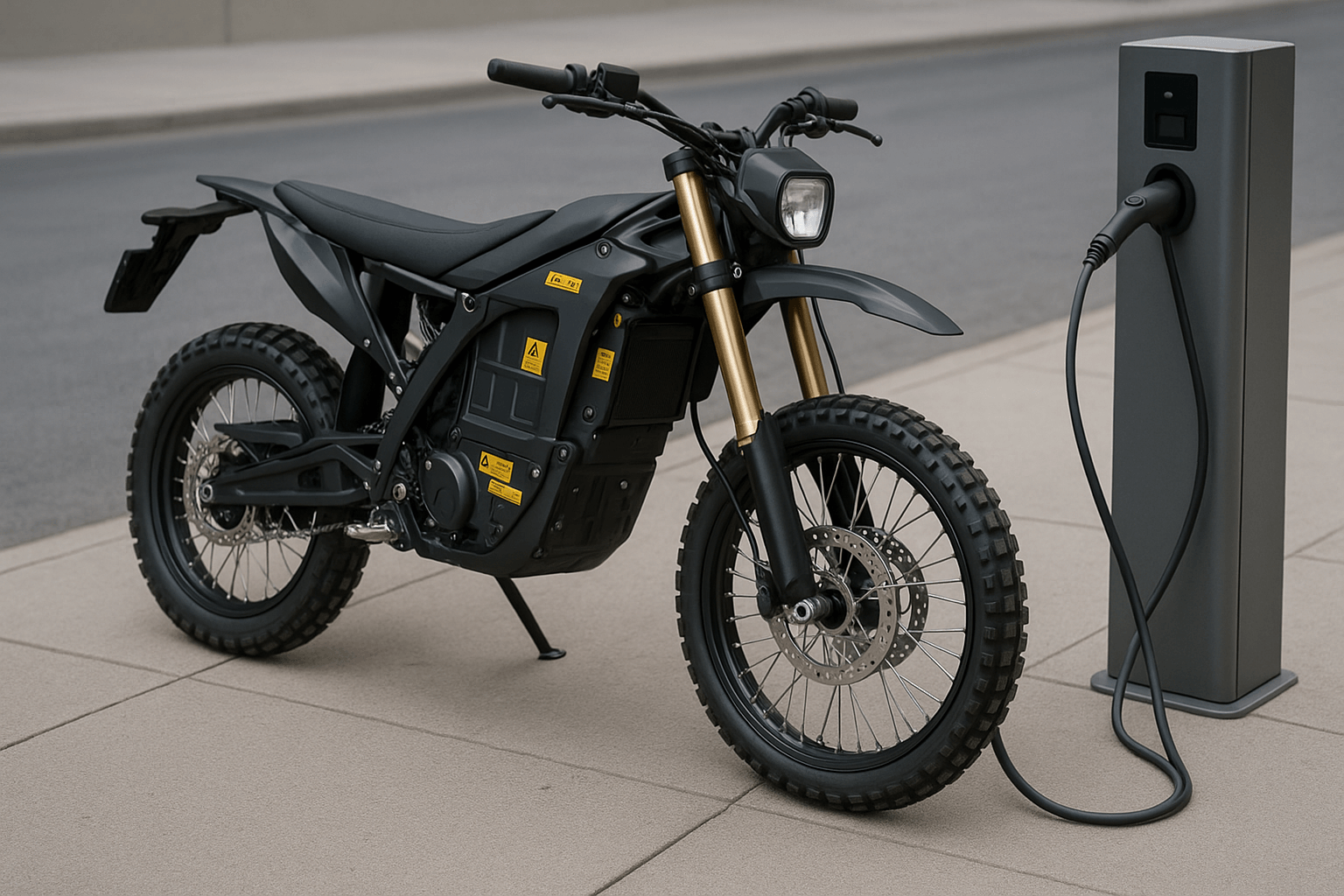 recharging process of an electric bike