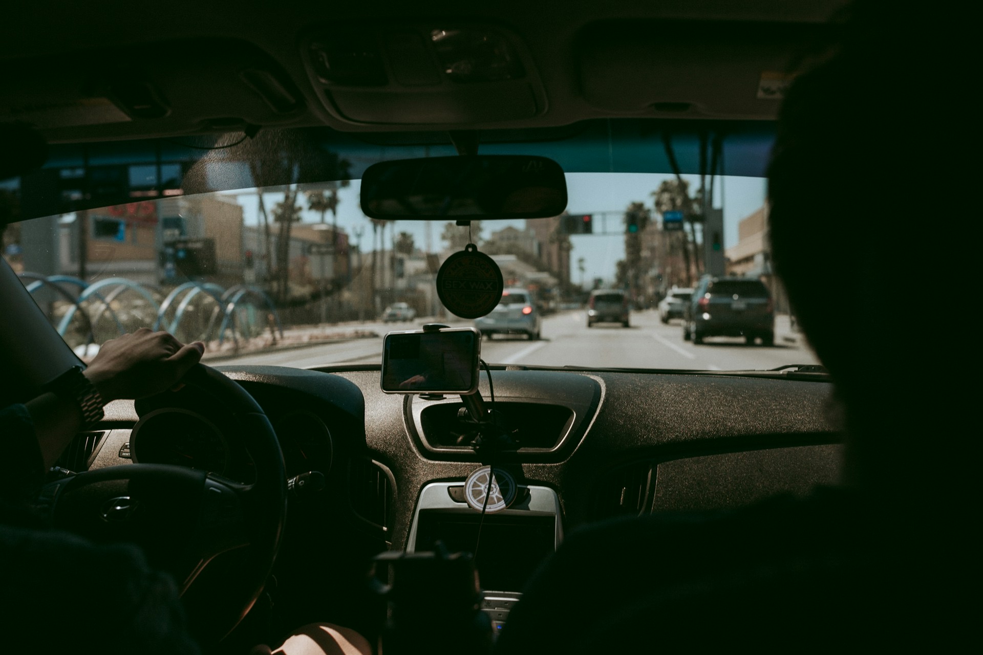 busy street in a big city
