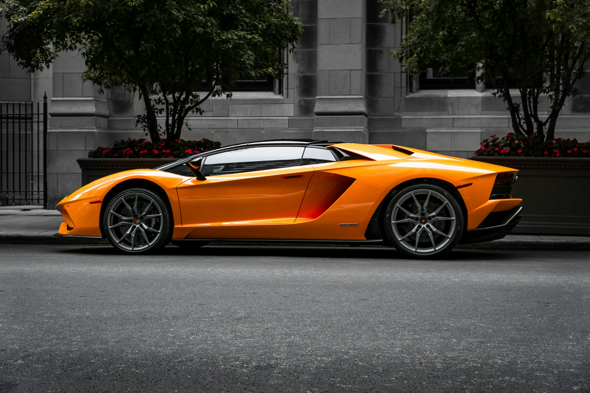 luxury sports car