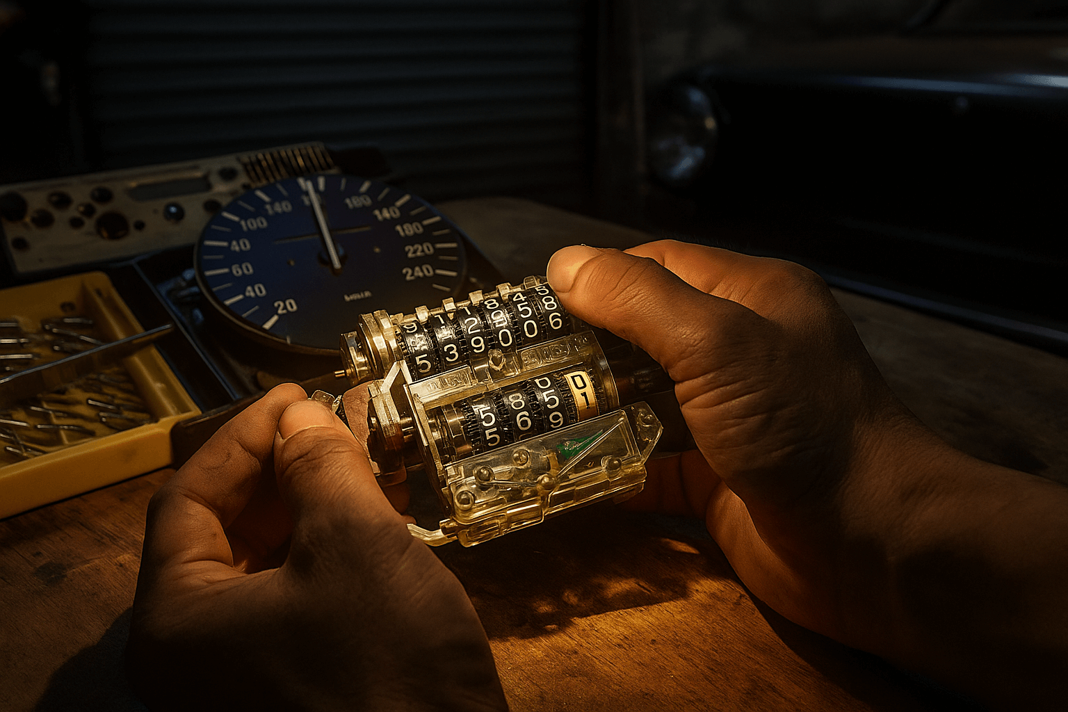 concept of odometer fraud