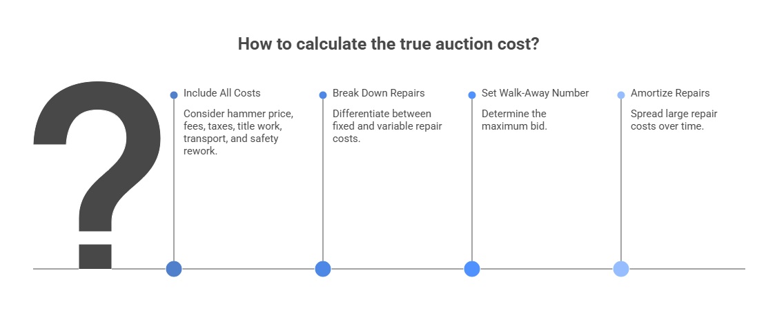 how to calculate the cost of a donk car