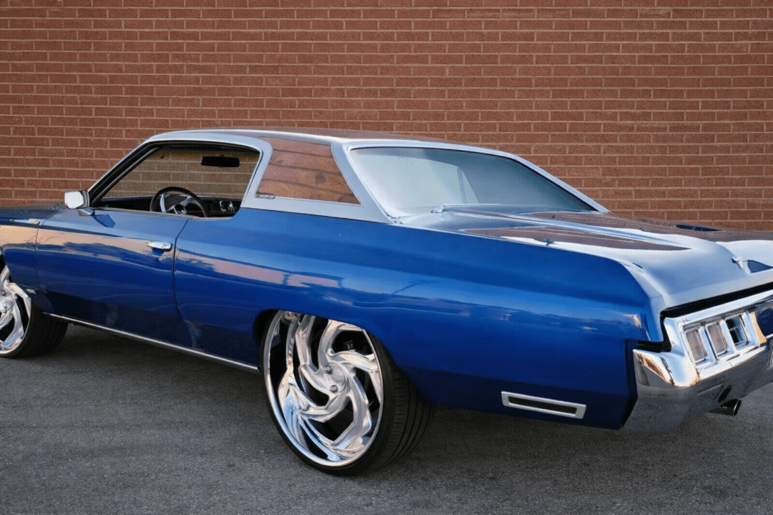 a modified donk vehicle