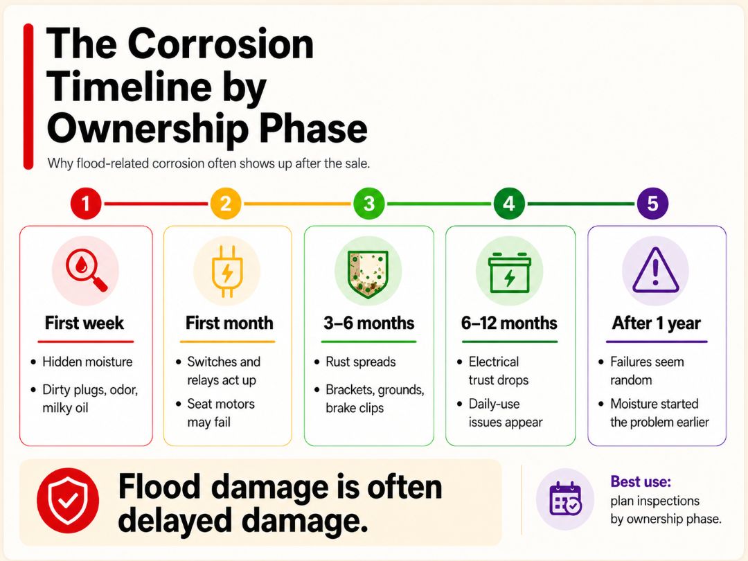 corrosion timeline infographic